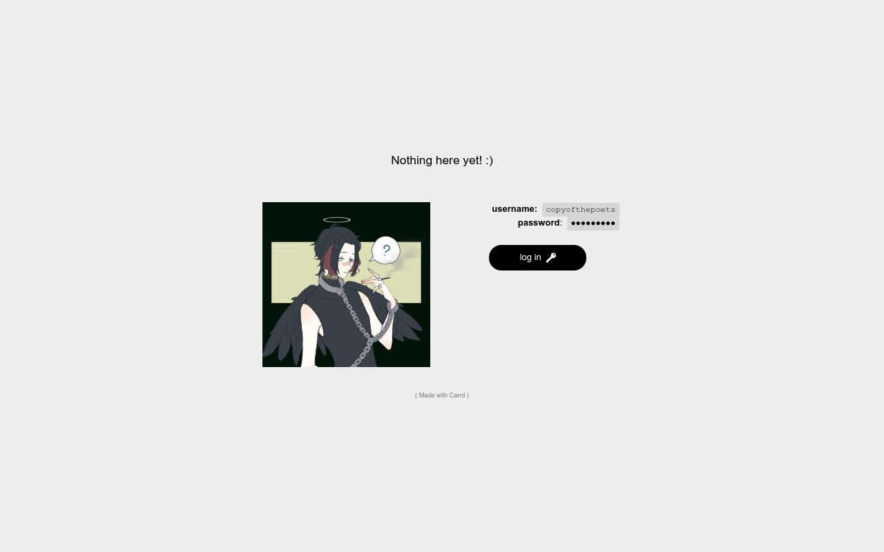 Carrd profile picture for @feijo